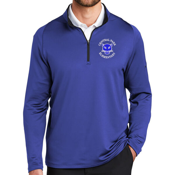 ** STAFF ONLY **  Nike Dri-FIT Stretch 1/2-Zip Cover-Up - Embroidered Logo Thumbnail