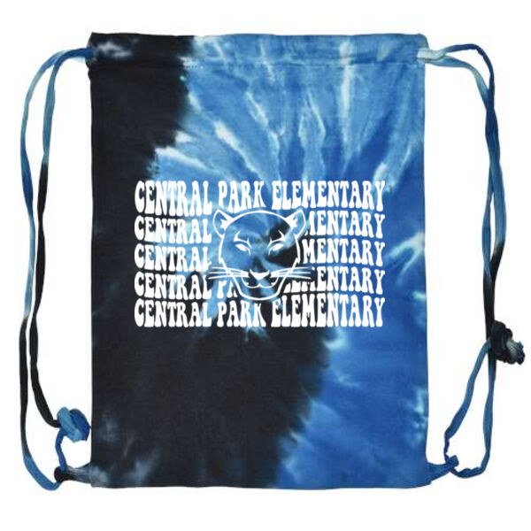 Colortone - Tie-Dyed Drawstring Backpack - Printed Logo Thumbnail