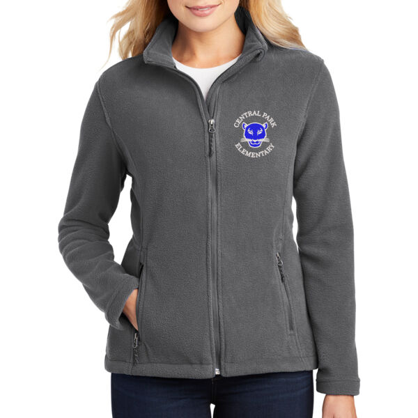 Port Authority® Ladies Value Fleece Jacket - Embroidered Logo Thumbnail