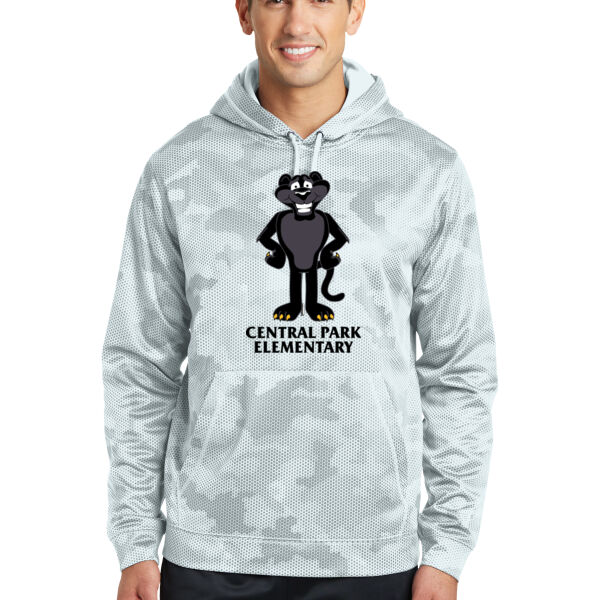 Sport-Tek® Sport-Wick® CamoHex Fleece Hooded Pullover - Printed Logo Thumbnail