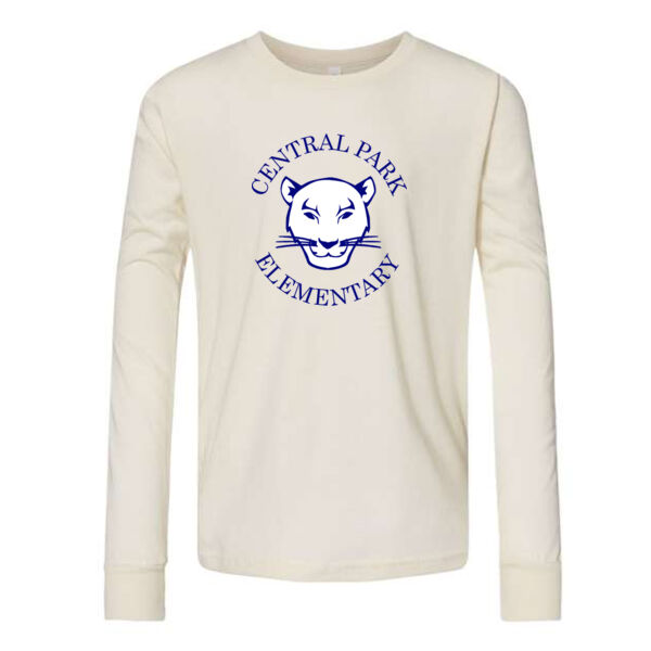 BELLA + CANVAS - Youth Jersey Long Sleeve Tee - Printed Logo Thumbnail