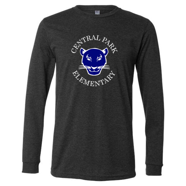 BELLA + CANVAS - Heather CVC Long Sleeve Tee - Printed Logo Thumbnail