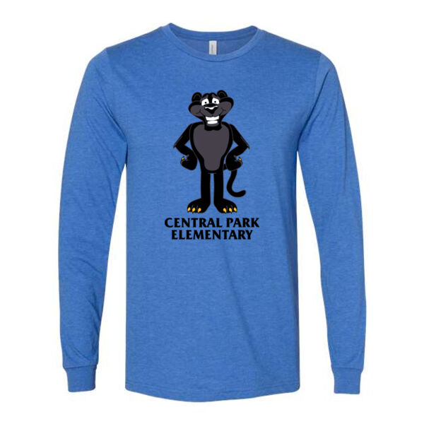 BELLA + CANVAS - Heather CVC Long Sleeve Tee - Printed Logo Thumbnail