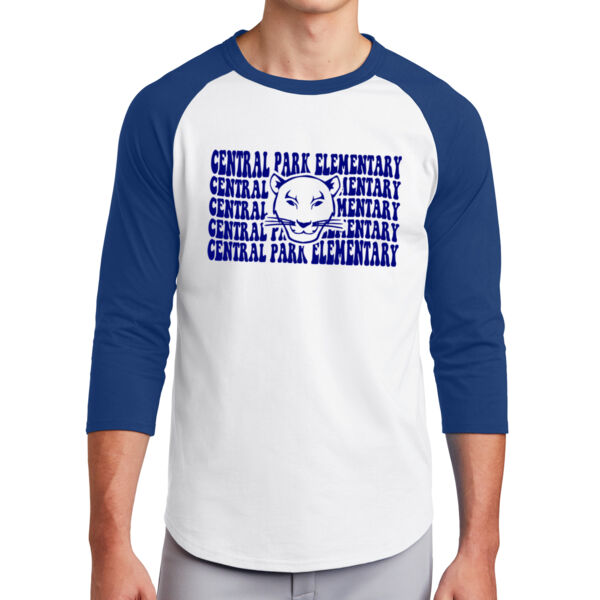 Sport-Tek® Colorblock Raglan Jersey - Printed Logo Thumbnail