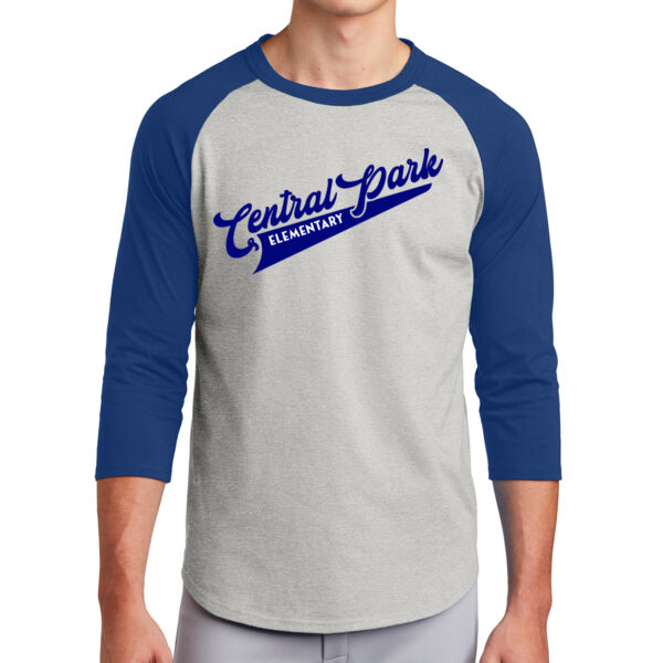 Sport-Tek® Colorblock Raglan Jersey - Printed Logo Thumbnail