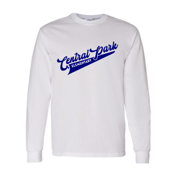 Gildan - Heavy Cotton™ Long Sleeve T-Shirt - Printed Logo Thumbnail
