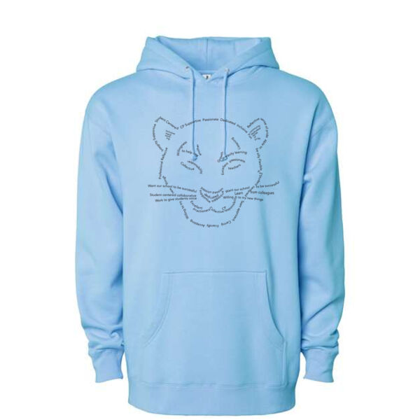 Independent Trading Co. Heavyweight Hooded Sweatshirt - Printed Logo Thumbnail