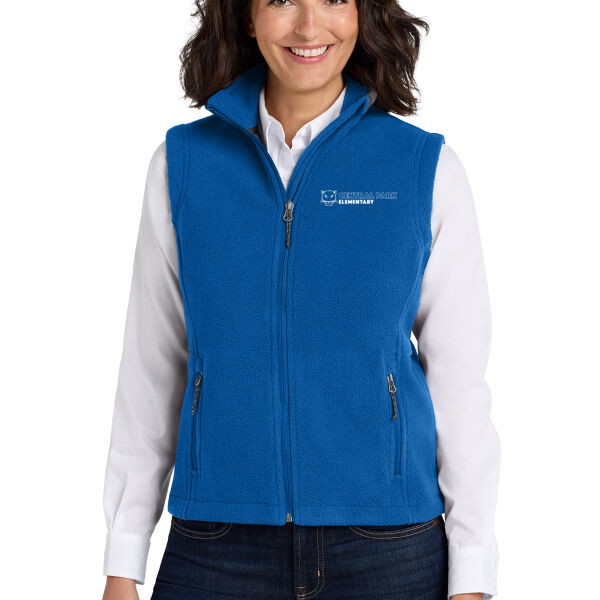 Port Authority Women's Value Fleece Vest - Embroidered Logo Thumbnail