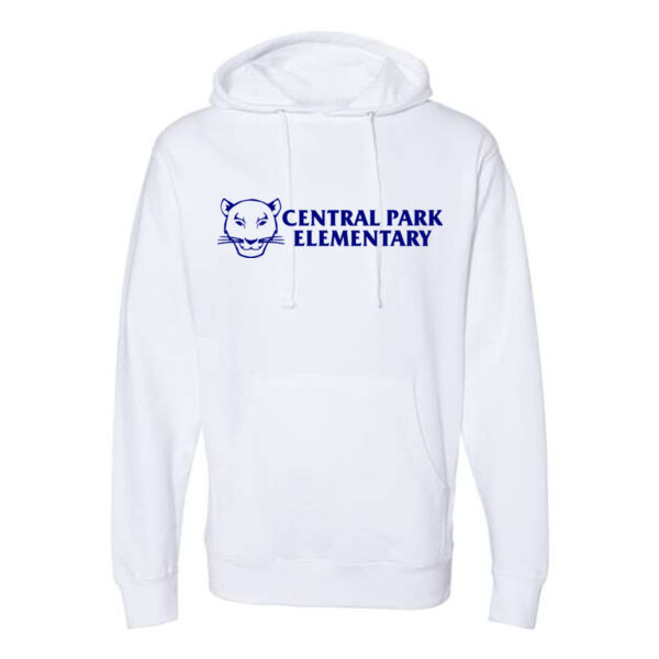 Independent Trading Co Unisex Midweight Hooded Sweatshirt - Printed Logo Thumbnail