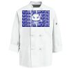 Eight Knot Button Chef Coat with Thermometer Pocket Thumbnail