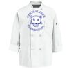 Eight Knot Button Chef Coat with Thermometer Pocket Thumbnail