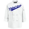 Eight Knot Button Chef Coat with Thermometer Pocket Thumbnail