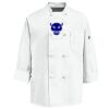 Eight Knot Button Chef Coat with Thermometer Pocket Thumbnail