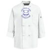 Eight Knot Button Chef Coat with Thermometer Pocket Thumbnail
