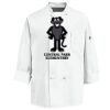 Eight Knot Button Chef Coat with Thermometer Pocket Thumbnail