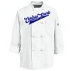 Eight Knot Button Chef Coat with Thermometer Pocket Thumbnail