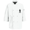 Button Chef Coat with Thermometer Pocket Thumbnail