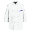 Button Chef Coat with Thermometer Pocket Thumbnail